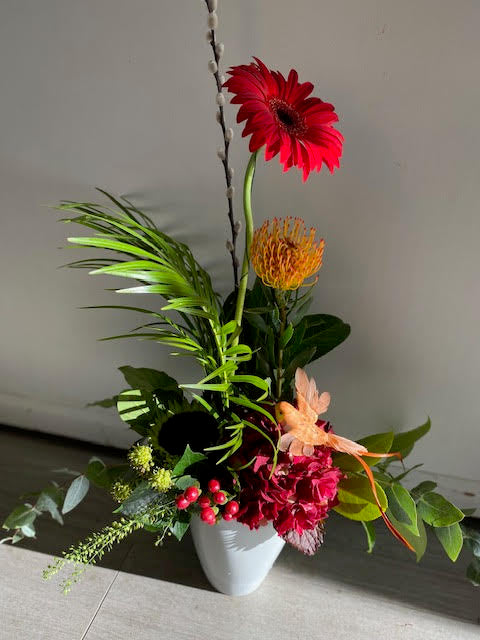 Autumn Vase Arrangement