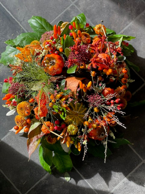 Autumn Table Arrangement