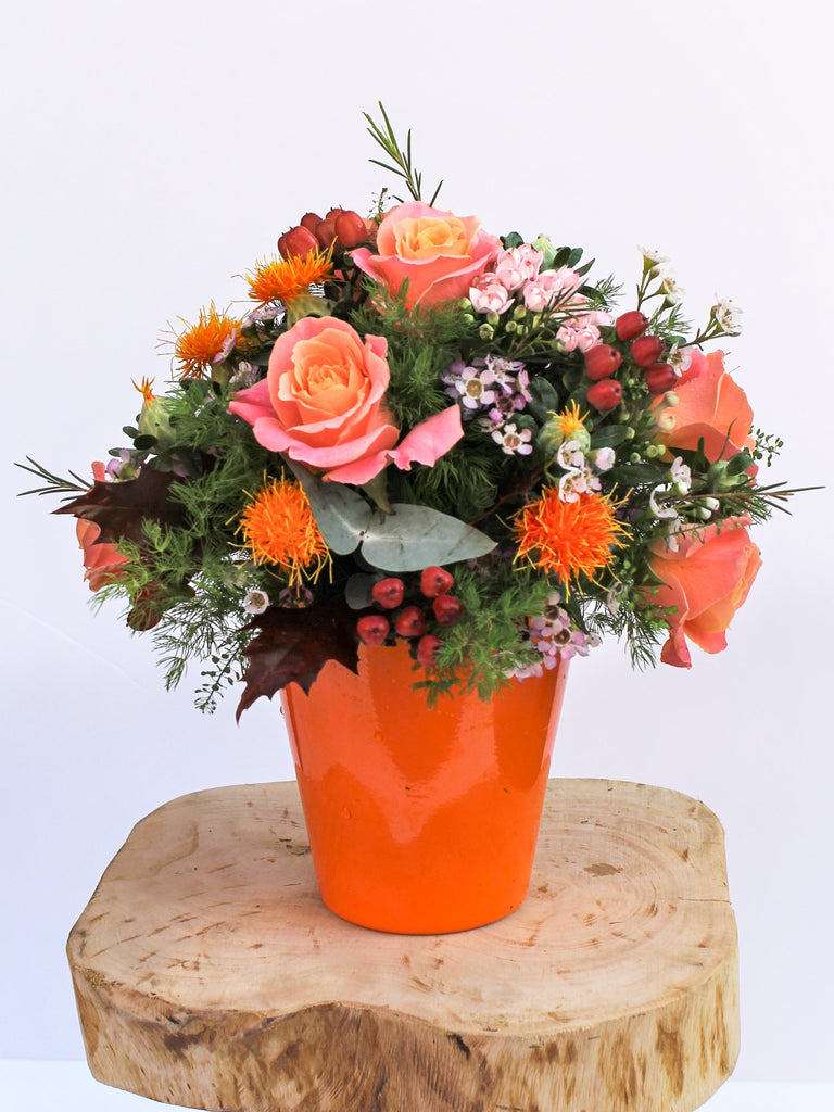 Marigold Flower Vase